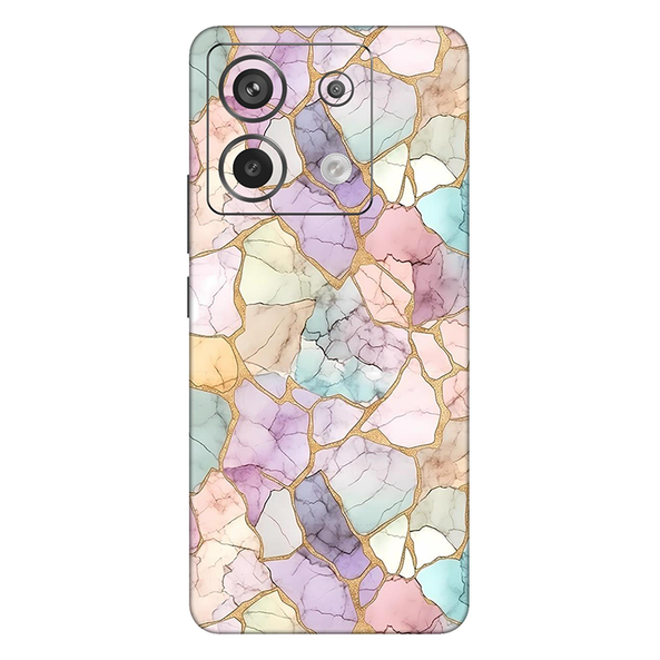 Xiaomi Redmi Note 13 Series Rainbow Marble Mobile Skin