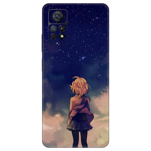 Xiaomi Redmi Note 11 Series Anime Girl Mobile Skin