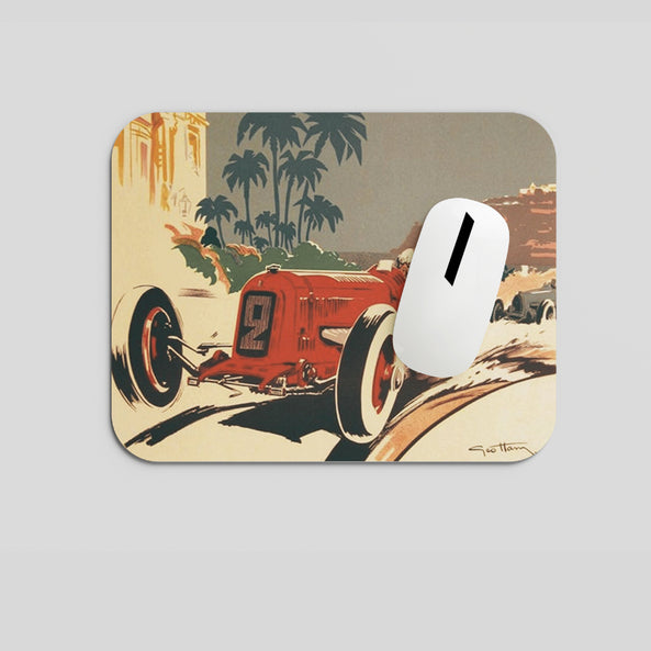 F1 Vintage Poster Art  Mousepad