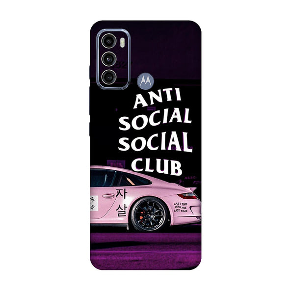 Motorola G Series Anti social club Mobile Skin