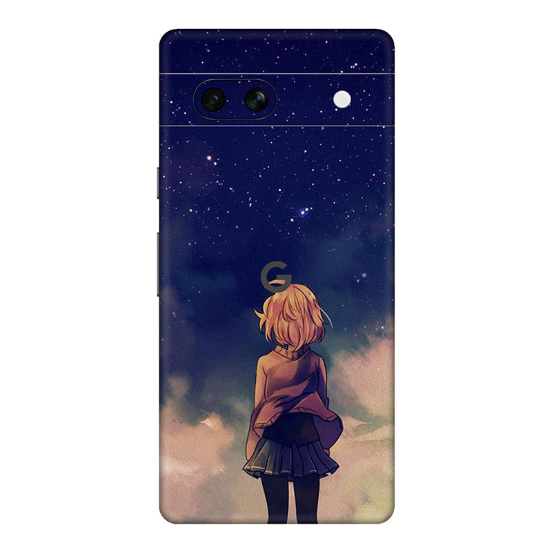 Google Pixel 7 Series Anime Girl Mobile Skin