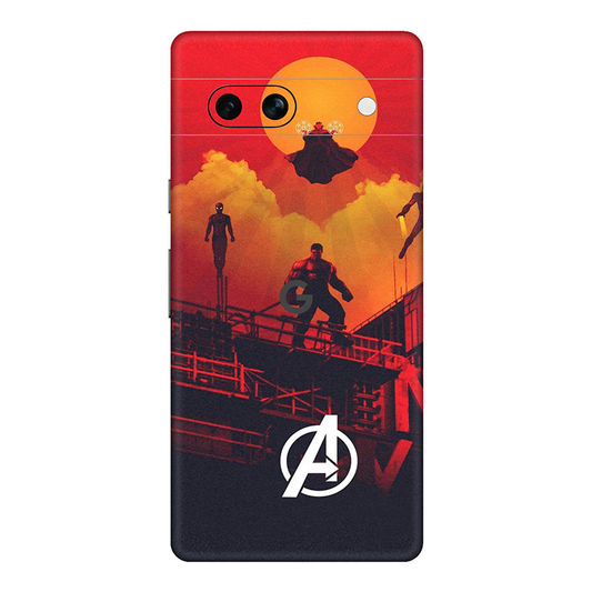 Google Pixel 7 Series Avengers Mobile Skin Red