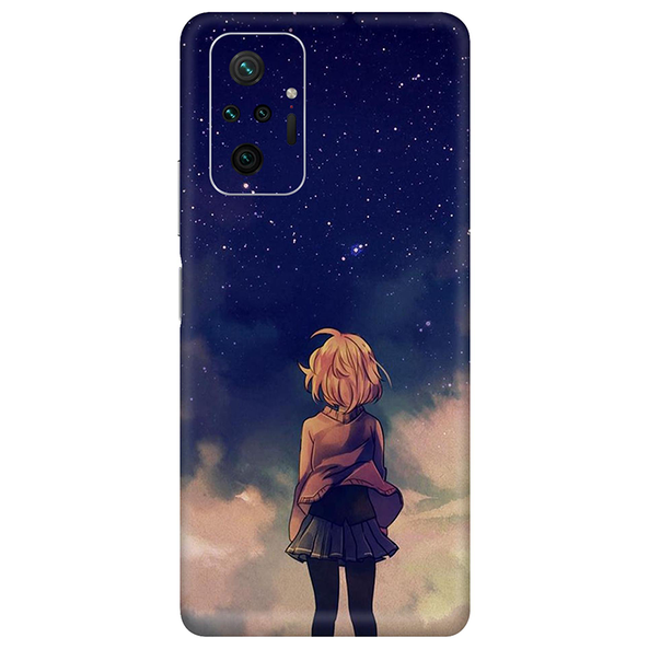 Xiaomi Redmi Note 10 Series Anime Girl Mobile Skin