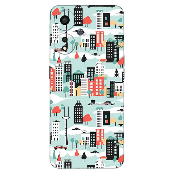 Oppo A Series Skyblue Street Mobile Skin