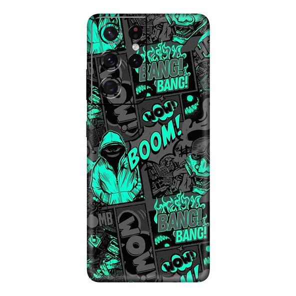 Samsung Galaxy S21 Series Bang  Boom Art Mobile Skin