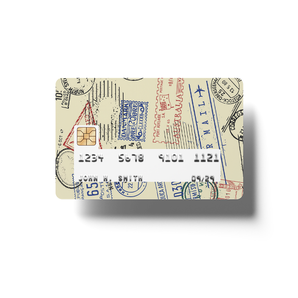 Travel Badge Debit Card Skin