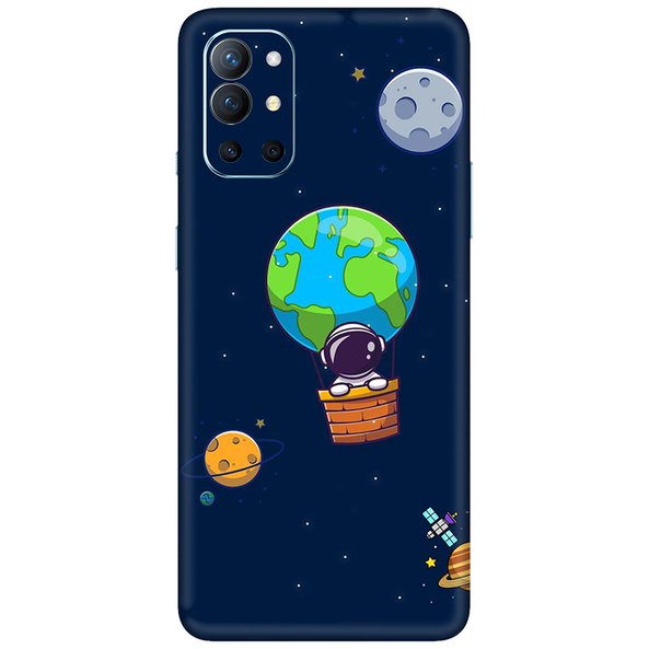 Oneplus 9 sereis Apricot Shade Marble Mobile Skin