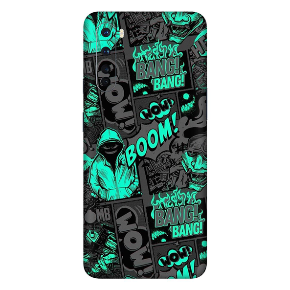 oneplus nord Sereis Bang Boom Art Mobile Skin