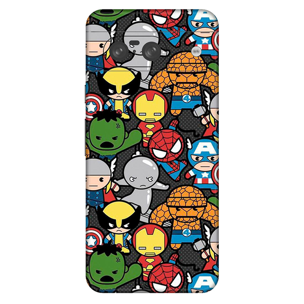 Google Pixel 8 Series Avengers Doodle Mobile Skin