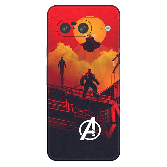 Google Pixel 8 Series Avengers Mobile Skin Red