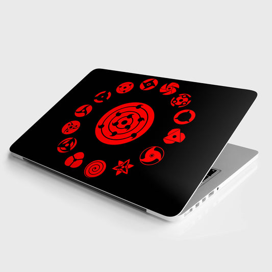 Naruto Logo Laptop Skin