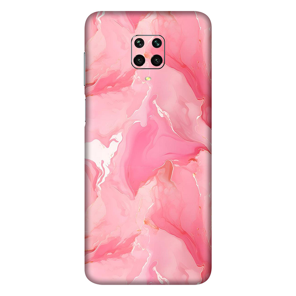 Xiaomi Redmi 9 Salmon Pink Marble Mobile Skin