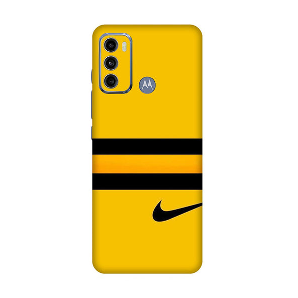 Motorola G Series Nike Yellow Mobile Skin