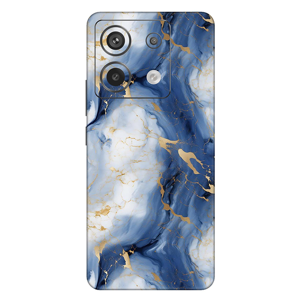 Xiaomi Redmi Note 13 Series Sapphire Blue Marble Mobile Skin