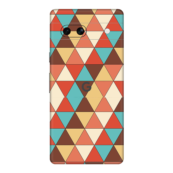 Google Pixel 7 Series Seamless Multicolored  Triangle Mobile Skin