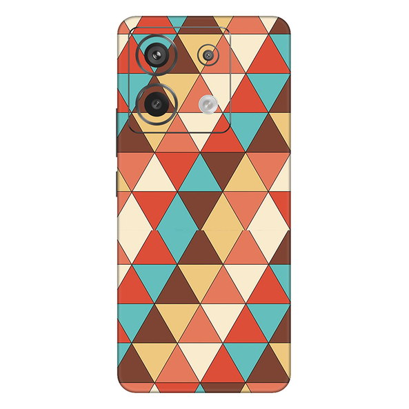 Xiaomi Redmi Note 13 Series Seamless Multicolored Triangle Mobile Skin