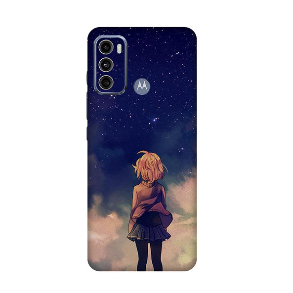 Motorola G Series Anime Girl Mobile Skin