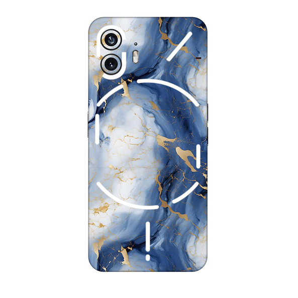 Nothing Series Sapphire Blue Marble Mobile Skin