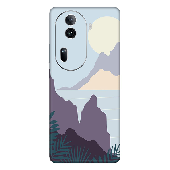 Oppo Reno Series Sky Blue Sky Mobile Skin