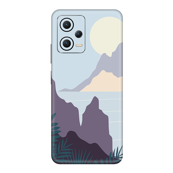 Poco X5 Series Sky Blue Sky Mobile Skin