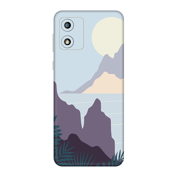 Motorola E Series Sky Blue Sky Mobile Skin