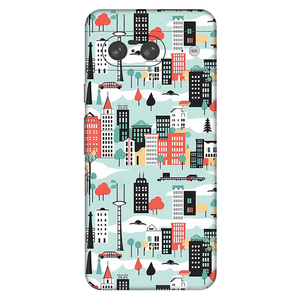 Google Pixel 8 Series Skyblue Street Mobile Skin