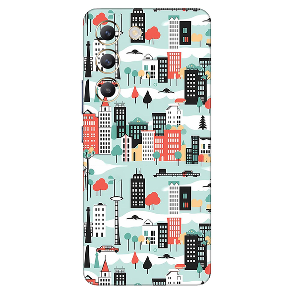 Vivo Y series Skyblue Street Mobile Skin