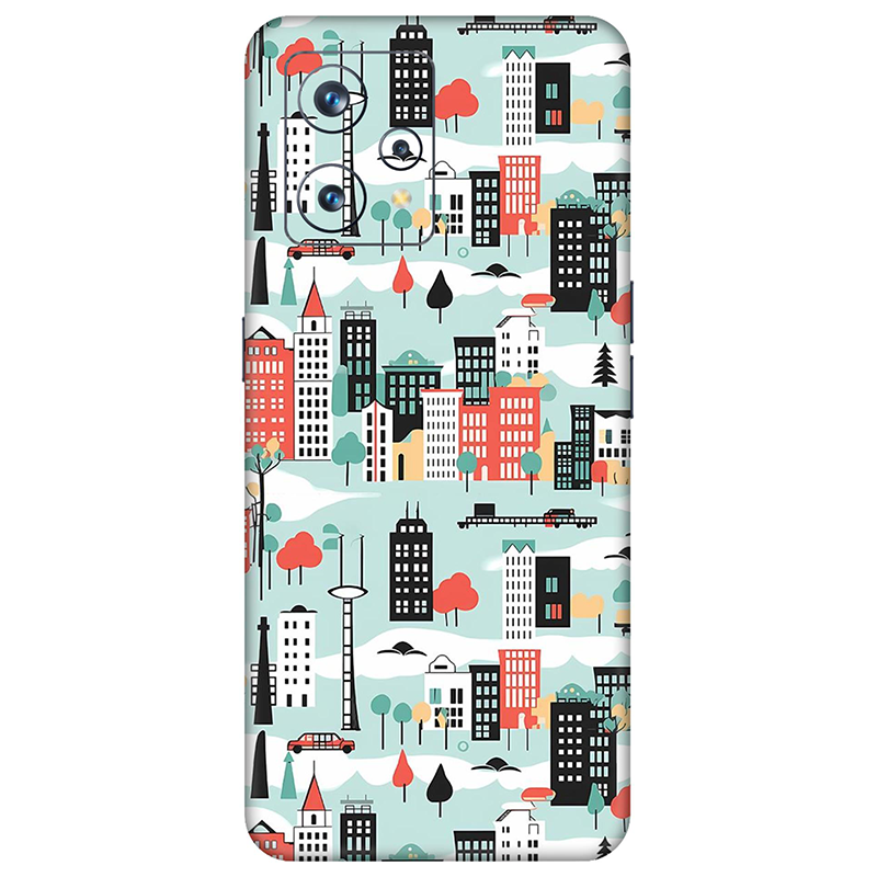 Realme 9 Series Skyblue Street Mobile Skin