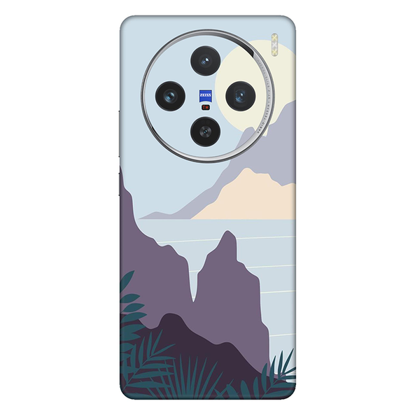 Vivo X series Sky Blue Sky Mobile Skin