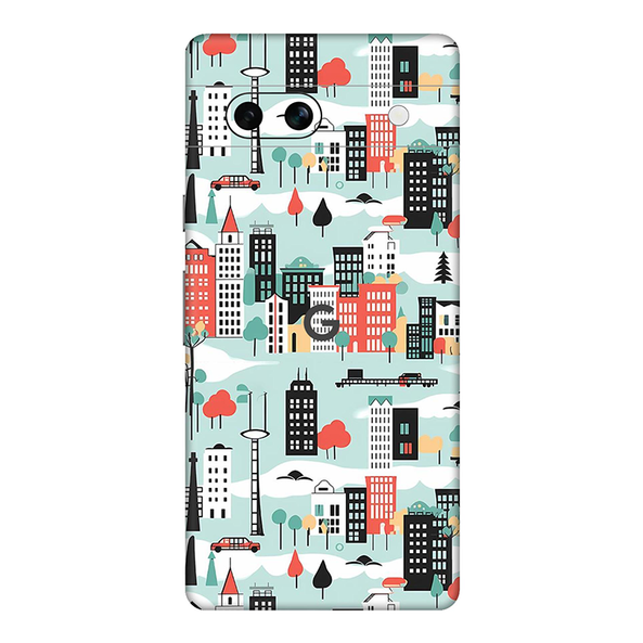 Google Pixel 7 Series Skyblue Street Mobile Skin