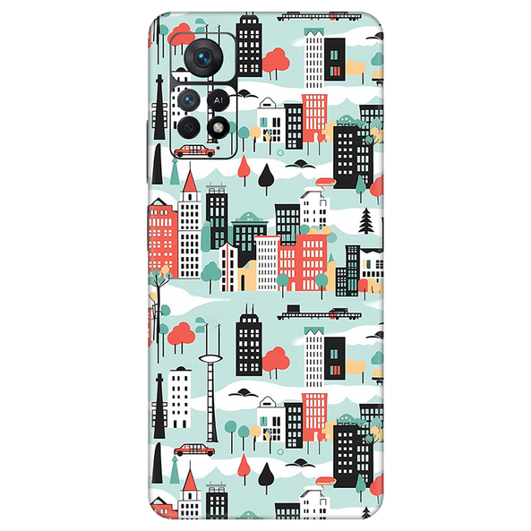 Xiaomi Redmi Note 11 Series Skyblue Street Mobile Skin