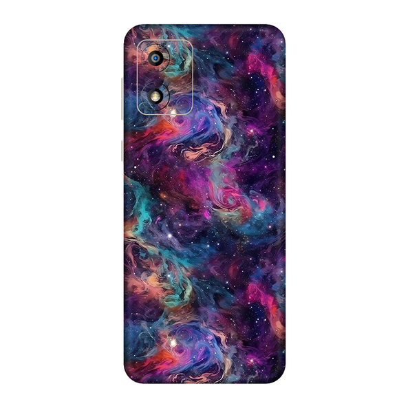 Motorola E Series Nine Space Galaxy Mobile Skin