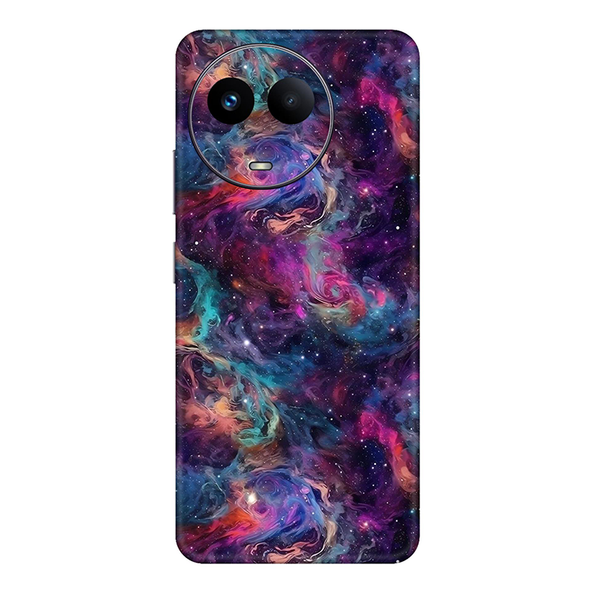 realme C Series Space Galaxy Mobile Skin