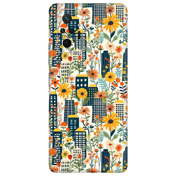 Xiaomi Redmi Note 10 Series Retro Sunflower City Mobile Skin