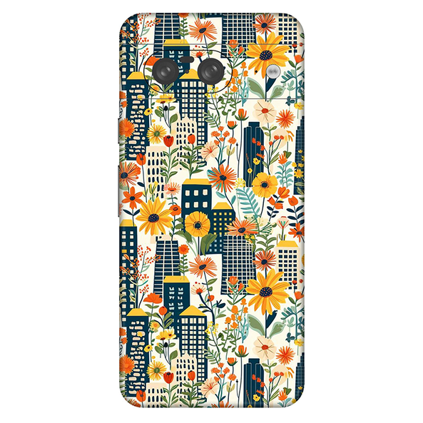 Google Pixel 8 Series Sunflower City Mobile Skin