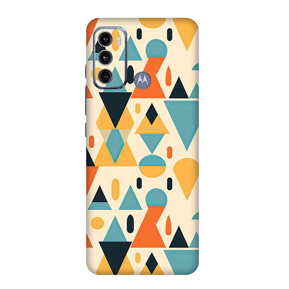 Motorola G Series Triangle Shape Geometric Mobile Skin