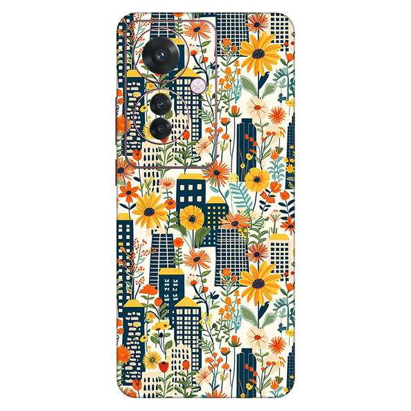 Oppo F Series Sunflower City Mobile Skin