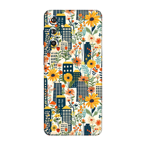 Samsung F Series Sunflower City Mobile Skin