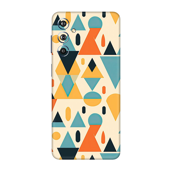 Samsung F Series Triangle Shape Geometric Mobile Skin