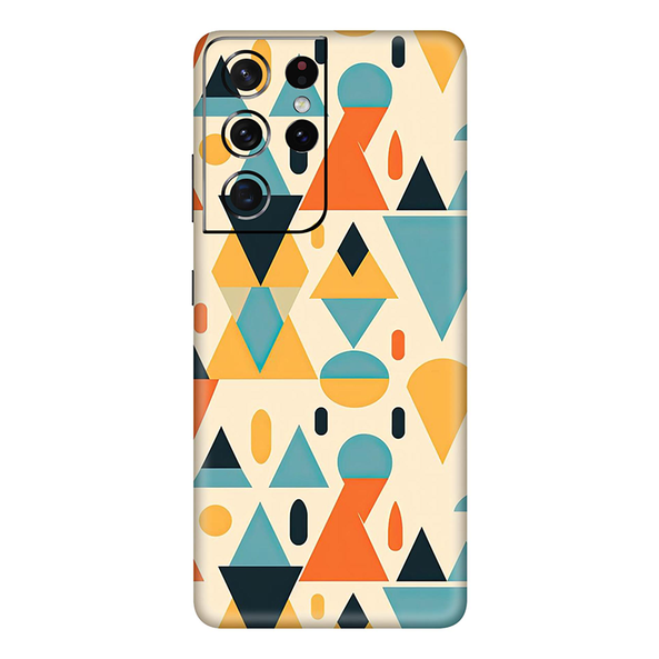 Samsung Galaxy S21 Series  Triangle Shape Geometric Mobile Skin