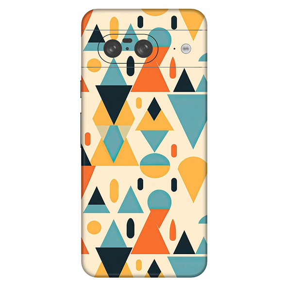 Google Pixel 8 Series Triangle Shape Geometric Mobile Skin