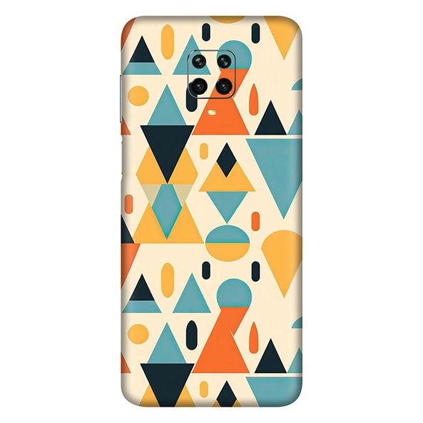 Xiaomi Redmi 9 Triangle Shape Geometric Mobile Skin