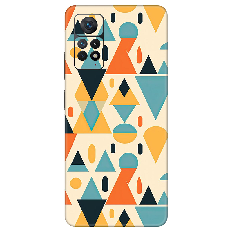 Xiaomi Redmi Note 11 Series Triangle Shape Geometric Mobile Skin