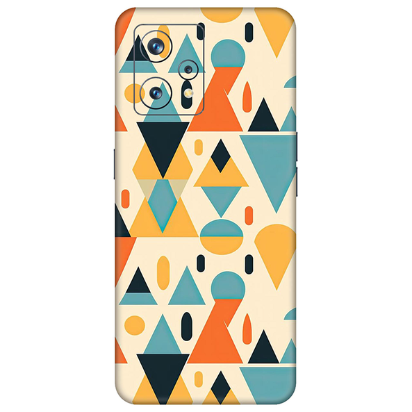 Realme 9 Series Triangle Shape Geometric Mobile Skin