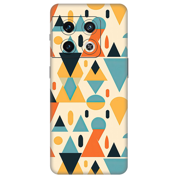 Oneplus 10 Series  Triangle Shape Geometric Mobile Skin