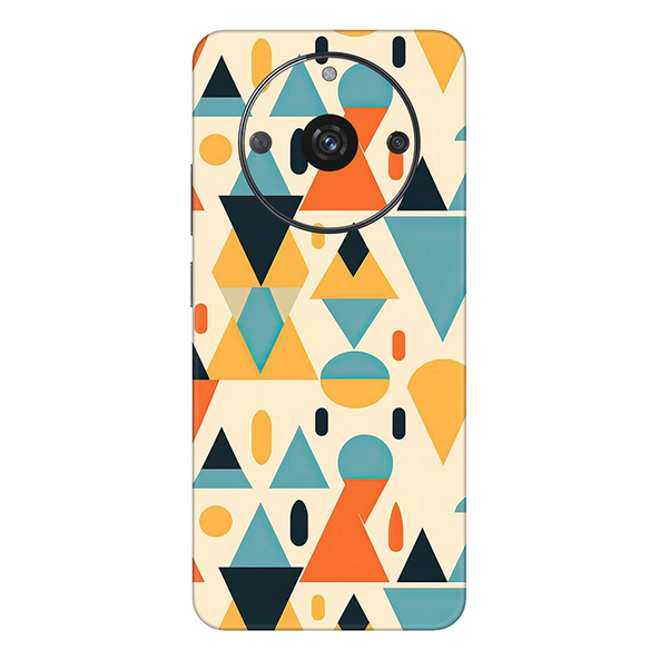 Realme Narzo Series Triangle Shape Geometric Mobile Skin