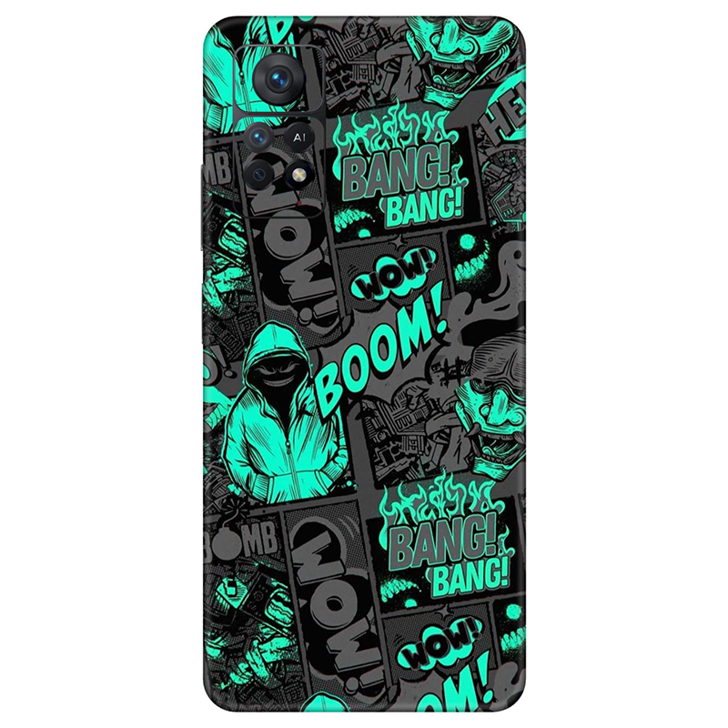 Xiaomi Redmi Note 11 Series Bang Boom Art Mobile Skin