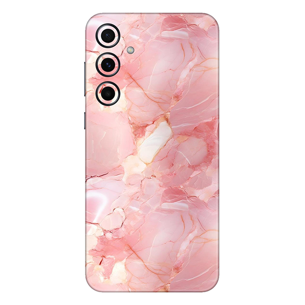 Samsung A Series Baby Pink Marble Mobile Skin