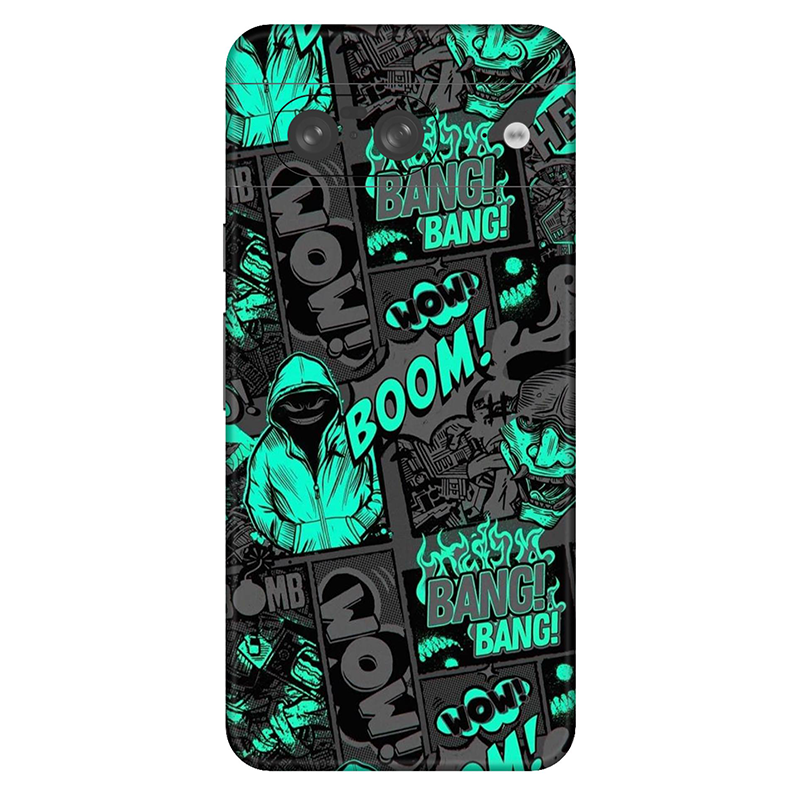 Google Pixel 8 Series Bang  Boom Art Mobile Skin