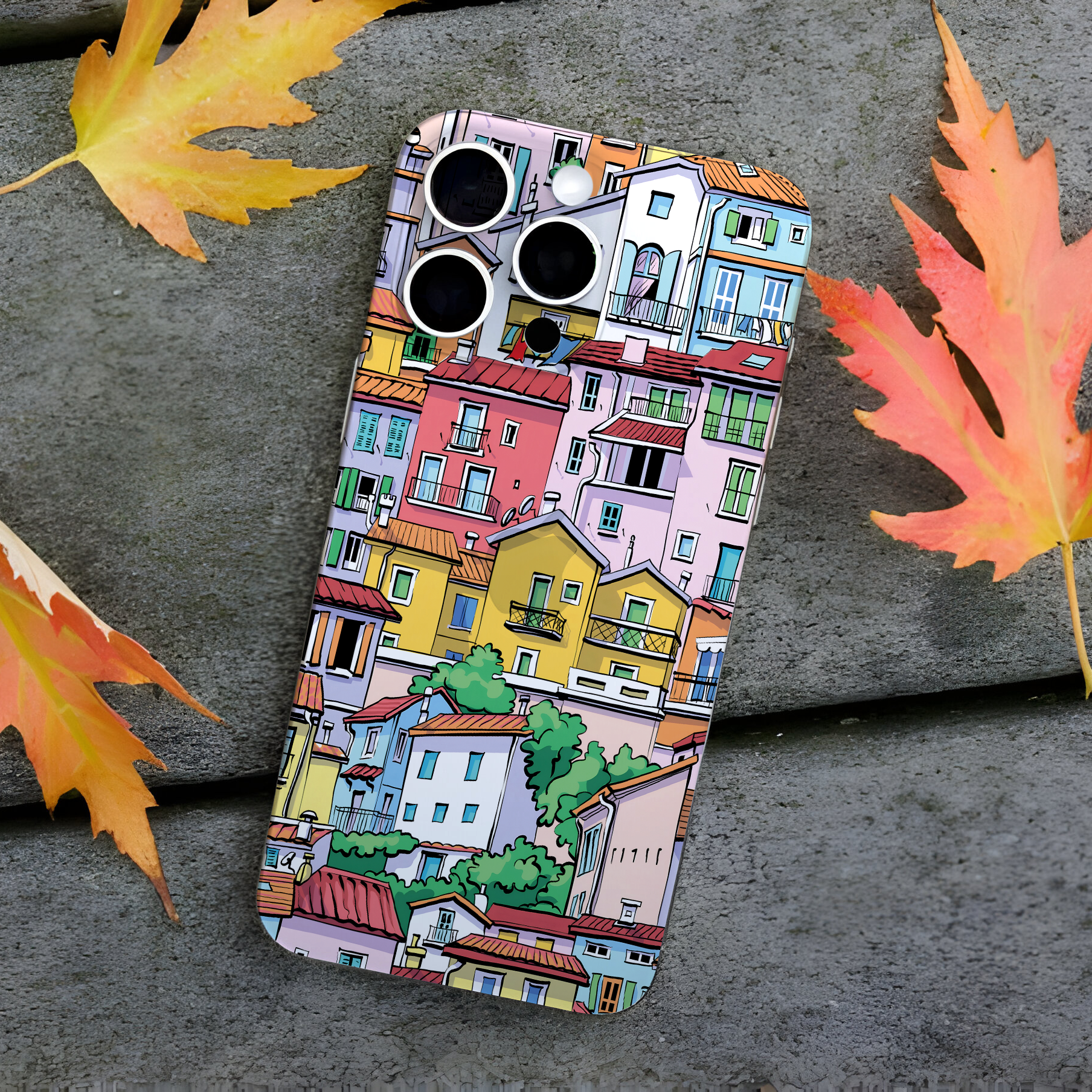 Aesthetic Multicolored Mobile Skin